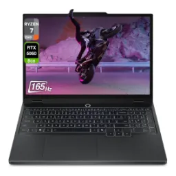 Lenovo Legion 5 Gen 10 AMD 15.1-inch Laptop AMD Ryzen 7 260 NVIDIA GeForce RTX 5060 16GB RAM 512GB