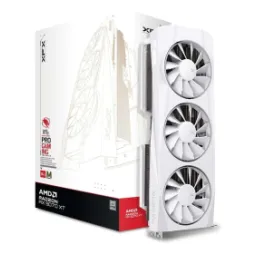 XFX Radeon RX 9070 XT Quicksilver White Magnetic Air Edition