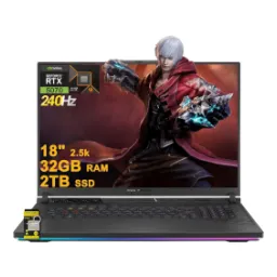 ASUS ROG Strix G18 (2025) G815 Laptop AMD Ryzen 9 9955HX NVIDIA GeForce RTX 5070 32GB RAM 2TB