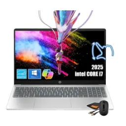 HP 250 G10 15.6-inch Laptop Intel Core i7-1355U Intel Iris Xe 32GB RAM 1TB