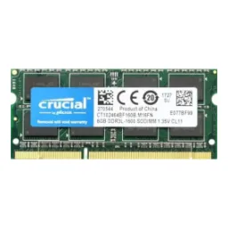 Crucial DDR3 SODIMM 8GB 1600MHz