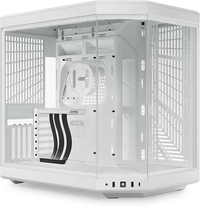 HYTE Y70 Modern Aesthetic Dual Chamber Mid-Tower ATX Case White