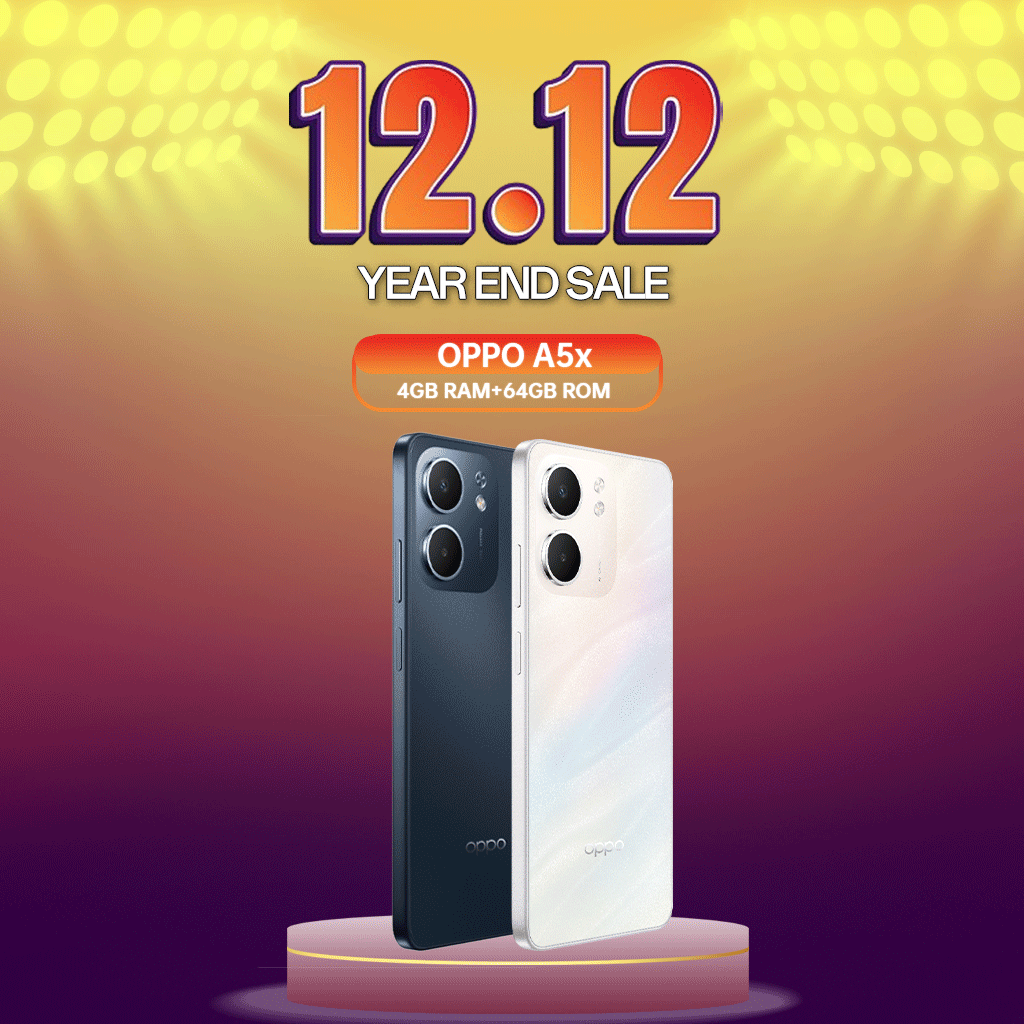 Oppo A5x 128GB Laser White